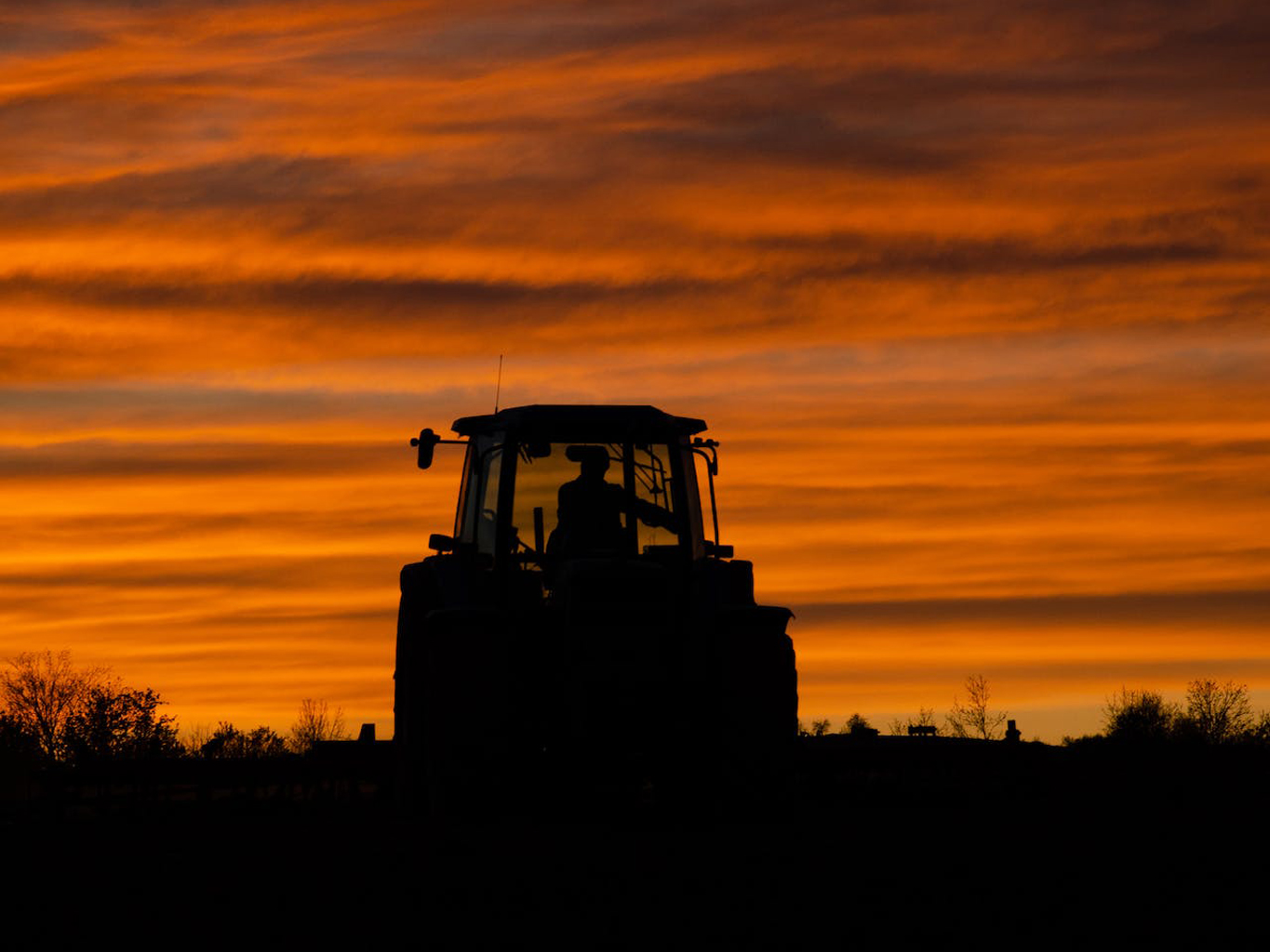 Anderson Heritage - Tractor at Dusk